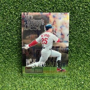 2000 Topps Chrome Mark McGwire #232 Baseball Card 20th Century's Best Cardinals